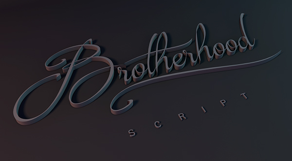 Brotherhood Script Font